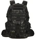 50L Military Tactical Backpack Hiking Waterproof Backpack Large Military Pack 3 Day Assault Pack Molle Bag Rucksack