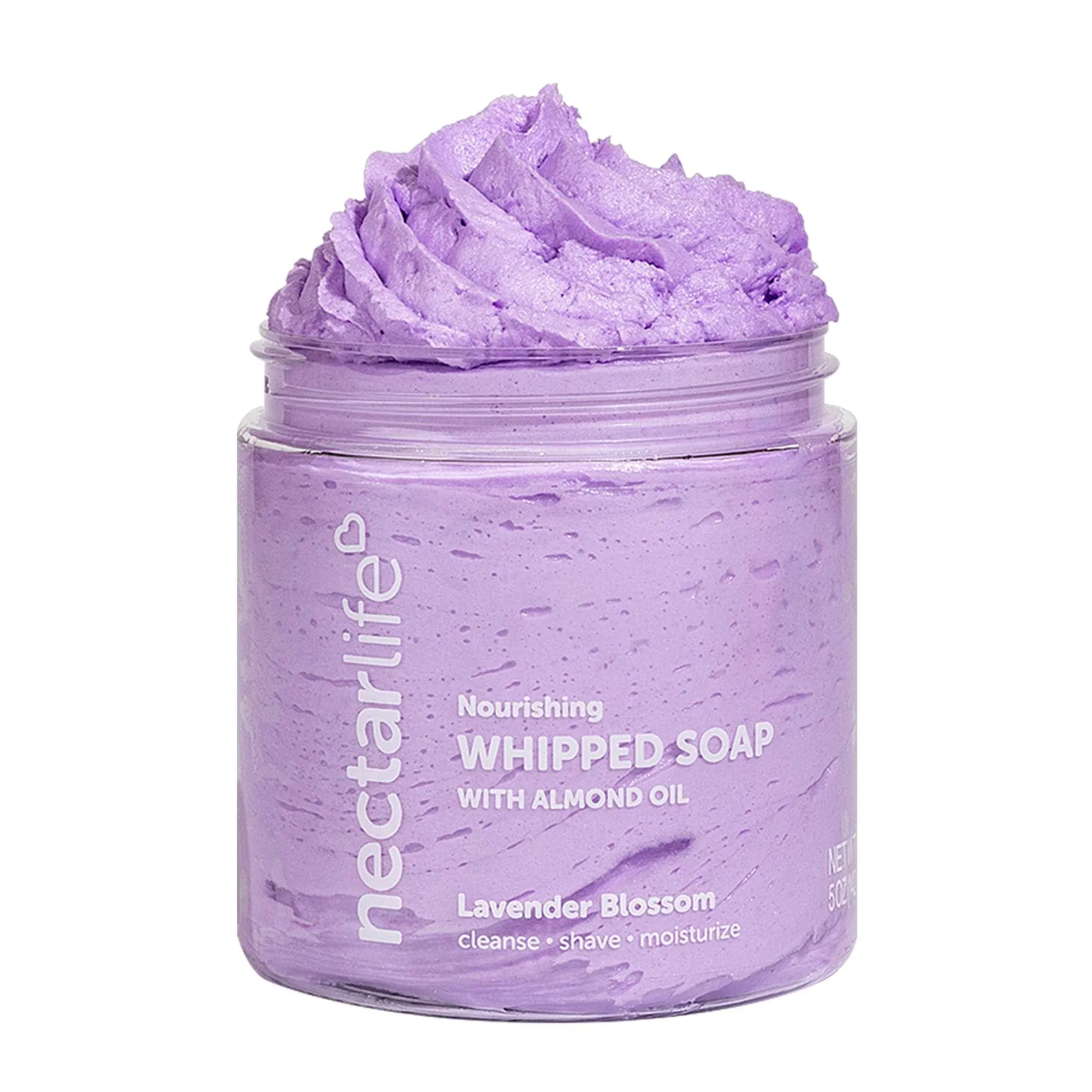 Nectar Bath Treats Lavender Blossom Whipped Soap