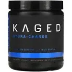 Kaged Premium Hydration Powder, Replinishing Sport Drink Mix, Hydracharge Electrolytes (Glacier Grape, 60 Servings)