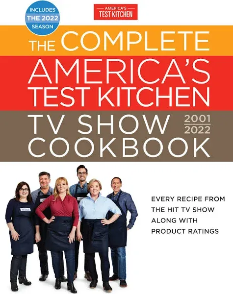 Complete America&#039;s Test Kitchen TV Show Cookbook 2001-2021 NEW EXPEDITED SHIP