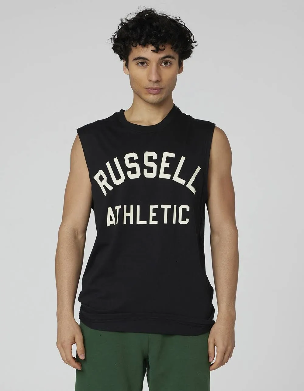 Russell Athletic Men's Logo Muscle Tee