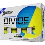 Srixon Q-Star Tour Divide Golf Balls - Red/Yellow