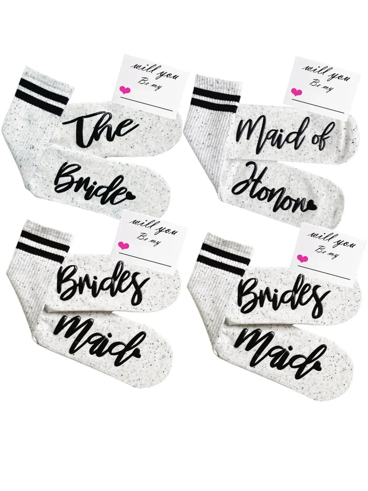 Bridesmaid Gifts For Women Her Bachelorette Party Favors Engagement Fuzzy Socks Cute Bride Socks Wedding Gifts