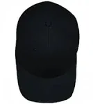 Flexfit 5001 Cotton Twill Cap - Black - S/M