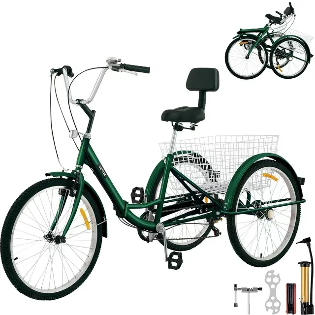 VEVOR Foldable Adult Tricycle