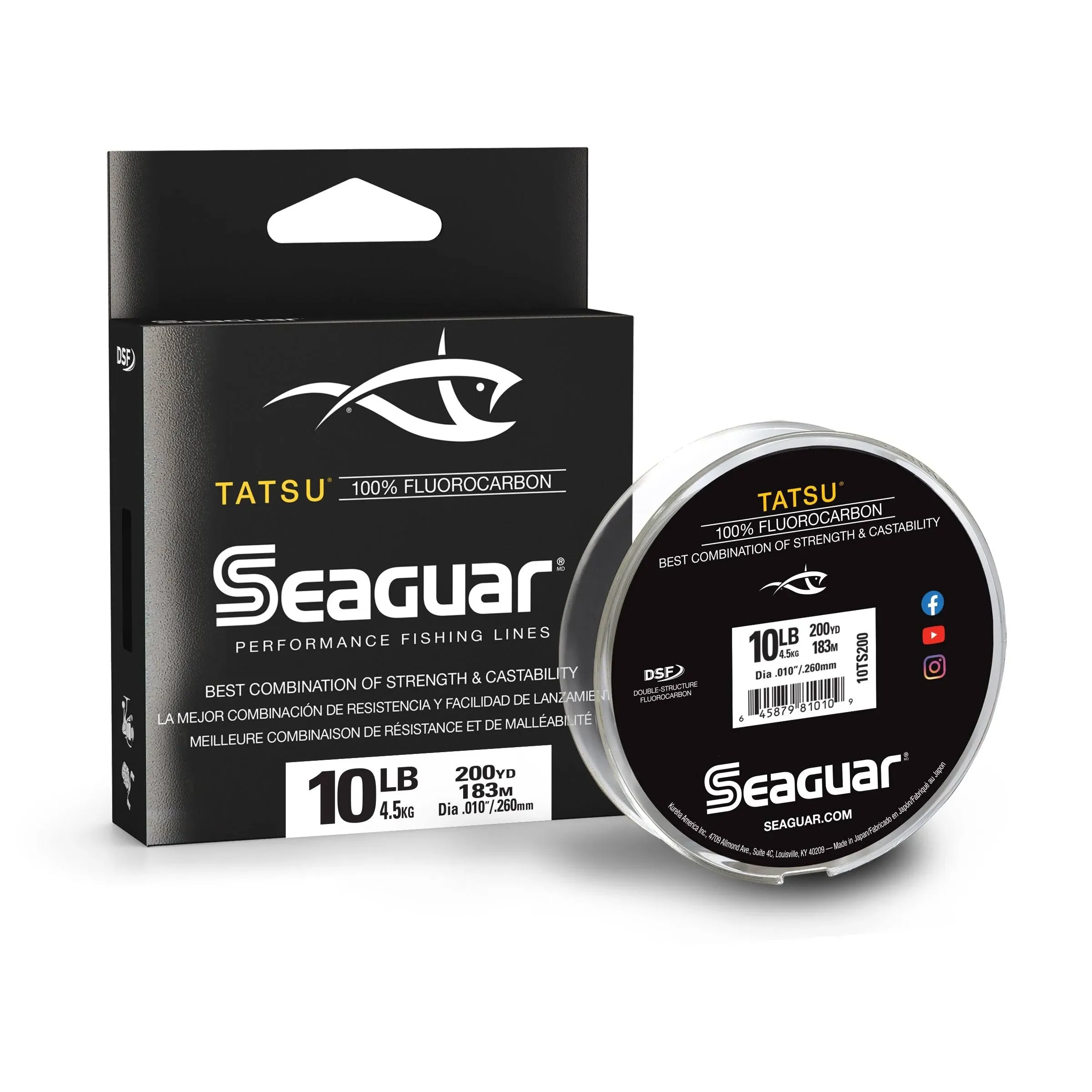 Seaguar Fishing Line Tatsu 200 10lb