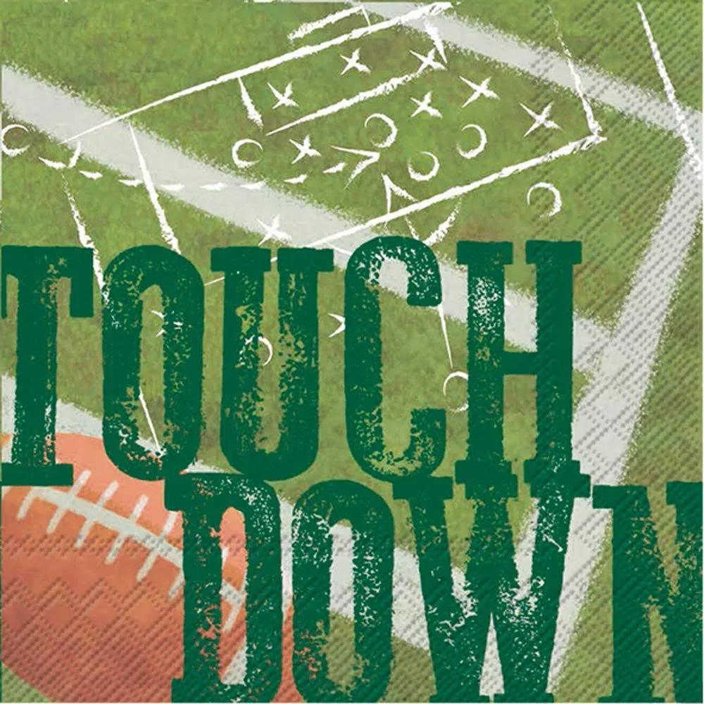 Boston International L024800 ihr Lunch Paper Napkins, Touchdown