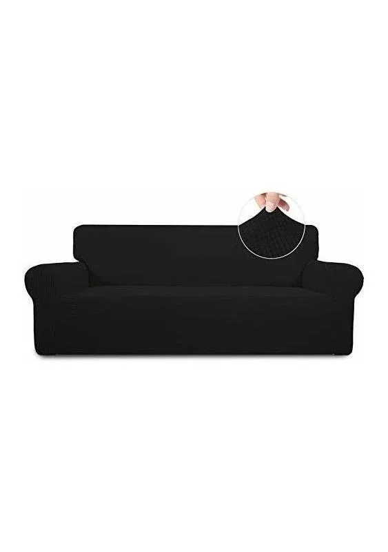 Easy-Going Stretch Oversized Sofa Slipcover 1-Piece Sofa Cover Furniture Protector Couch Soft with Elastic Bottom for Kids, Polyester Spandex