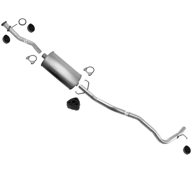 After Cat Muffler Exhaust Pipe System for Toyota T100 4 Wheel Drive 3.4L 95-98