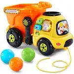 VTech Drop and Go Dump Truck Amazon Exclusive Orange Two balls