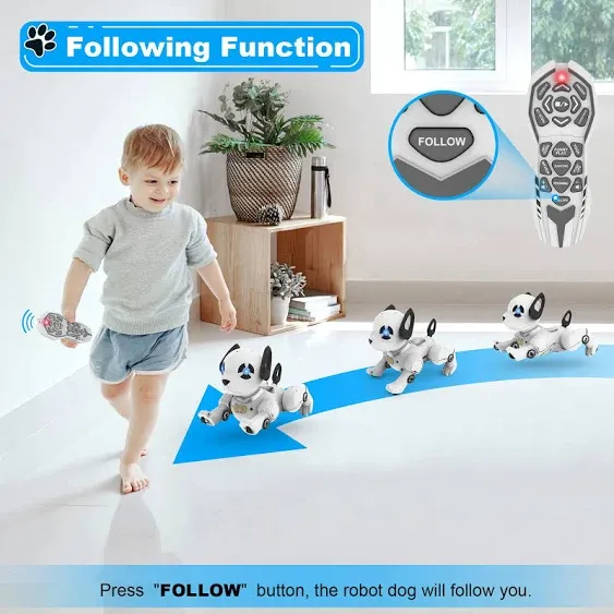 SUPIREO Remote Control Robot Dog Toy