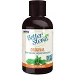 Now Foods Better Stevia Liquid Sweetener Original, 2 fl oz