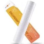 Clear Self-Adhesive Laminating Vinyl Roll-12&#034;x30FT Non Thermal Laminating Film