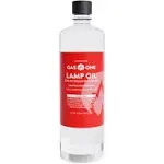 Gas One Liquid Paraffin Lamp Oil – 32oz - 1 qt. Clear Oil Lamp – Multifunctional Lamp Oil Smokeless Odorless Indoor Ideal for Lamps, Lanterns, Tiki Torch – Superior Seal and Safe Packaging