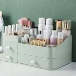 MIUOPUR Makeup Organizer for Vanity, Large Capacity Desk Organizer with Drawers for Cosmetics, Lipsticks, Jewelry, Nail Care, Skincare, Ideal for Bedr