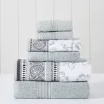 Modern Threads Ophelia 6-Piece Cotton Adult Bath Towel Set