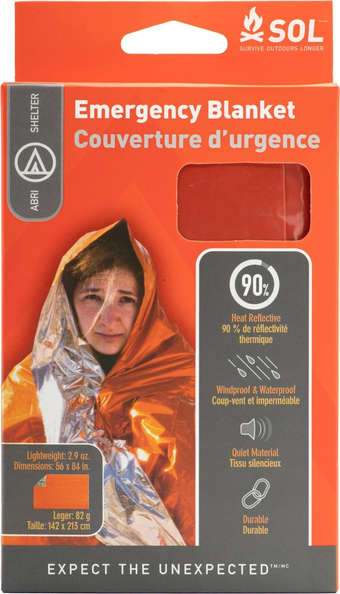 Survive Outdoors Longer Heavy Duty Emergency Blanket