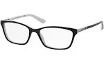 Ralph RA7044 Eyeglasses, 50-16-135 / 601-HAVANA/ACQUAMARINE