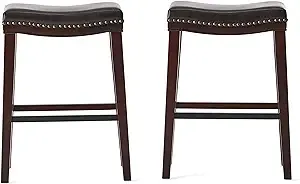 Christopher Knight Home Kainu Barstool, Dark Brown