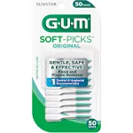 Gum - 6323R Soft-Picks Original Dental Picks, 50 Count