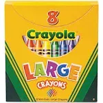 Crayola Large Crayons - 8 pack