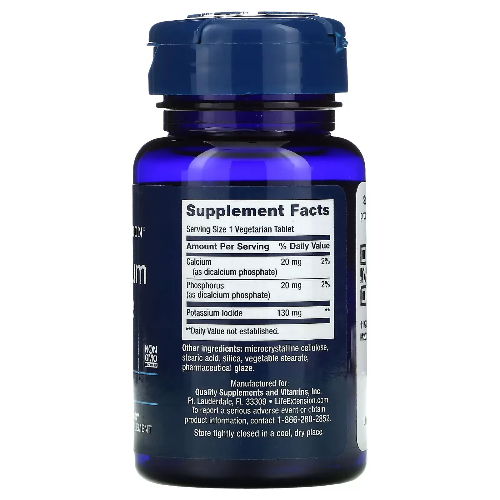 Life Extension - Potassium Iodide - 130 mg - 14 Tablets