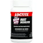 2- 8oz Loctite Naval Jelly RUST DISSOLVER Removes Rust from Metal Steel Iron NEW