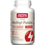 Jarrow Formulas Methyl Folate 400 mcg (60 Capsules)