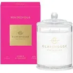 Rendezvous Amber &amp; Orchid 380g x2 Soy Candle Glasshouse Fragrances *DUO PACK*