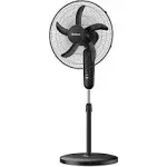 18" Oscillating Manual Stand Fan, 3 Speeds Holmes