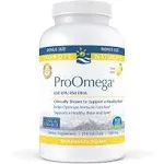 Nordic Naturals ProOmega Soft Gels Omega-3 Fish Oil, 210 Count 09/2024