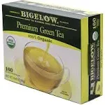 Bigelow Green Tea, Premium, 100% Organic, Tea Bags - 160 tea bags, 10.86 oz