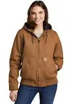 Carhartt Women's Loose Fit Washed Duck Insulated Active Jac J130