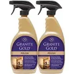 Granite Gold 24 oz. Countertop Polish for Granite, Quartz, Marble, and More (2-Pack)