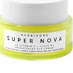 HERBIVORE Super Nova Eye Cream – 5% THD Vitamin C & Caffeine, Reduces Dark Circles & Puffiness, Brightens Eyes, Plant-based, Vegan, Cruelty-free, 15mL / 0.5 oz