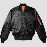 Alpha Industries MA-1 Flight Jacket, Black 3XL