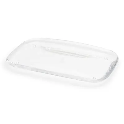 Umbra 1005786-165 Droplet Tray Jewelry Display/Holder, Bathroom Accessory/Amenity Holder – Clear Acrylic, Looks Like Glass,25 x 15 x 2 cm