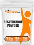 BulkSupplements Pure Resveratrol Powder (100 grams)