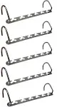 Metal Cascading Space Saving Closet Hangers (5)