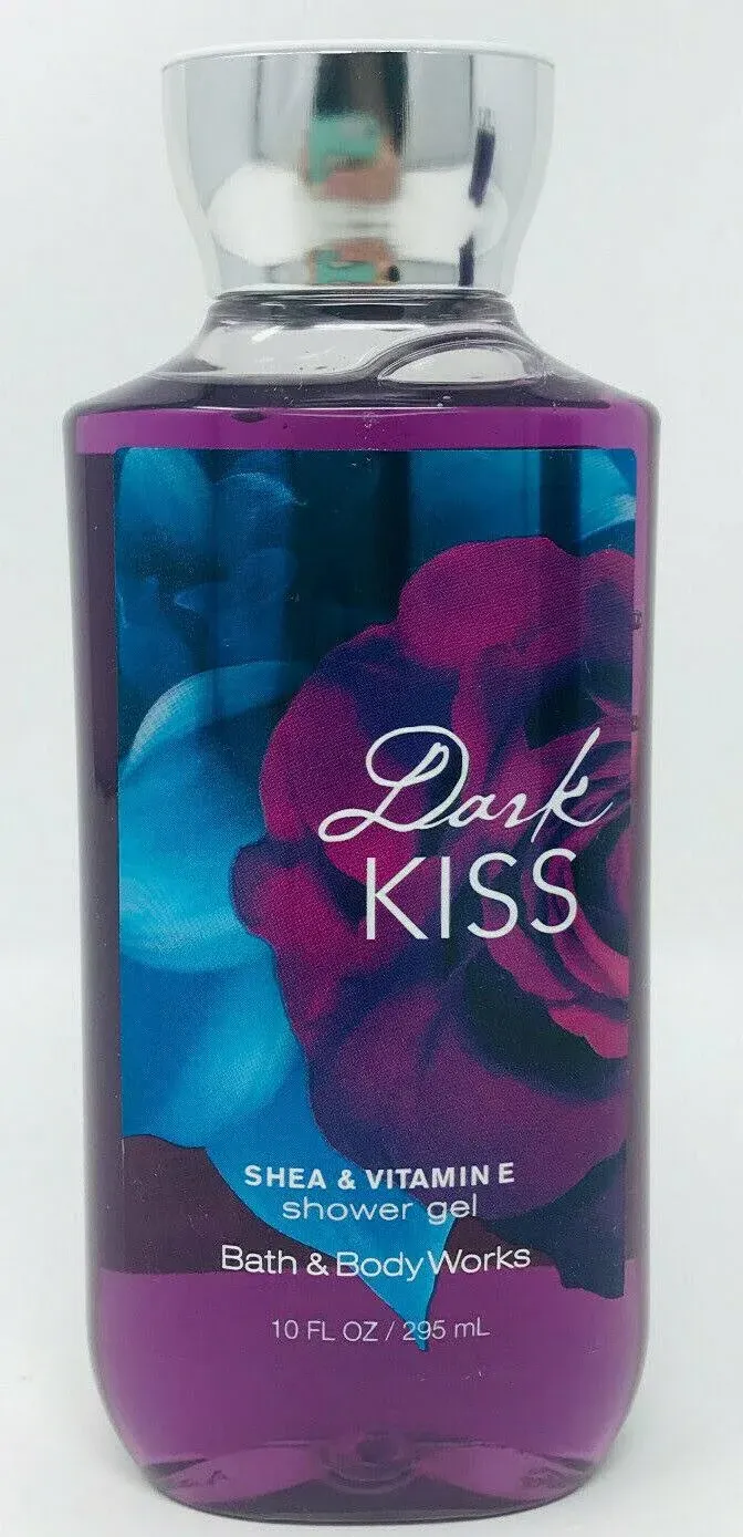 NEW Bath &amp; Body Works Dark Kiss Shower Gel 10 Oz