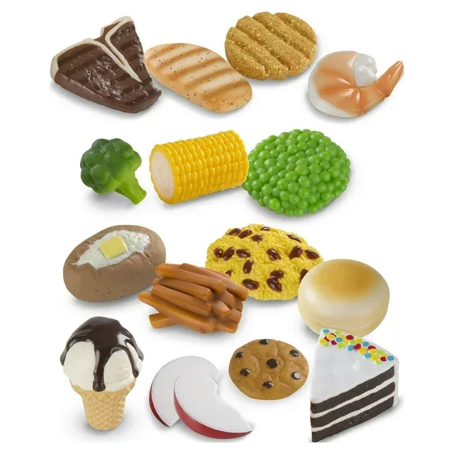 Melissa & Doug Fun Food Combine & Dine Durable Play Food for Toddlers Boys and Girls