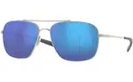 Costa Del Mar Canaveral 580G Polarized Sunglasses - Brushed Gray/Gray