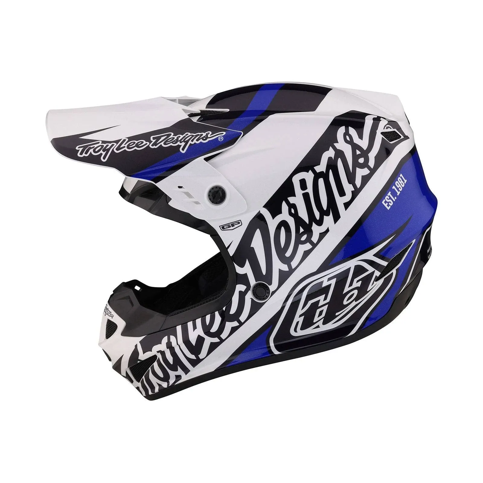 Troy Lee Designs GP Helmet Slice Blue Small