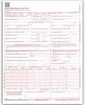 SecurityDocs 500 CMS-1500 Health Insurance Claim Forms, Laser/Inkjet Compatib...