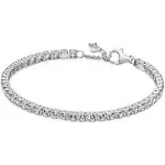 Pandora Sterling Silver Sparkling Tennis Bracelet