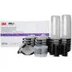 3M 26114 PPS Series 2.0 Spray Cup System Kit, Mini (6.8 fl oz, 200 ml) 200 Micron Filter