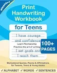 Print Handwriting Workbook For Teens