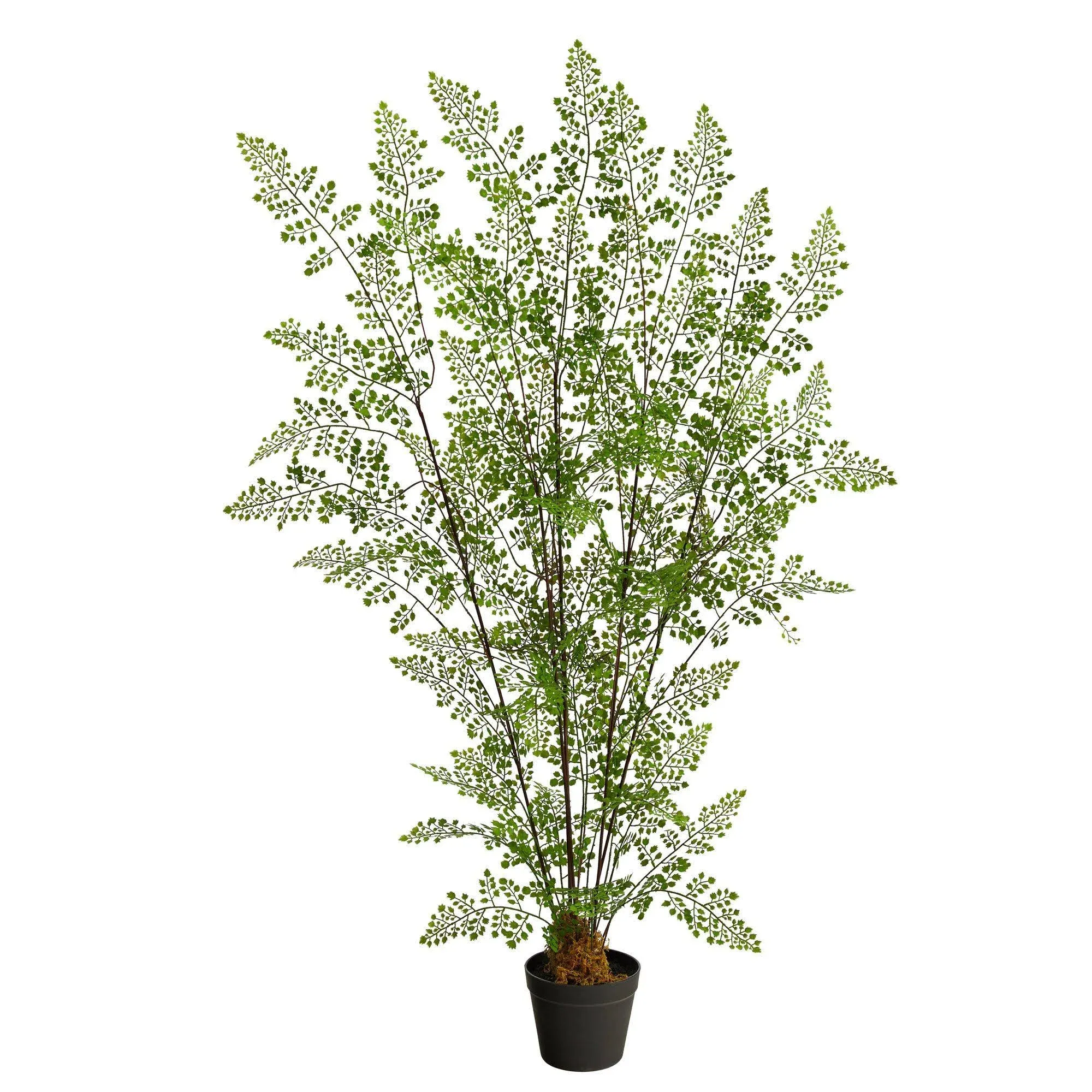 Nearly Natural 4-ft Ruffle Fern Artificial Tree