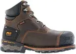 Men's Boondock 6" Composite Toe Waterproof Work Boot - Brown - Fearless Outfitters