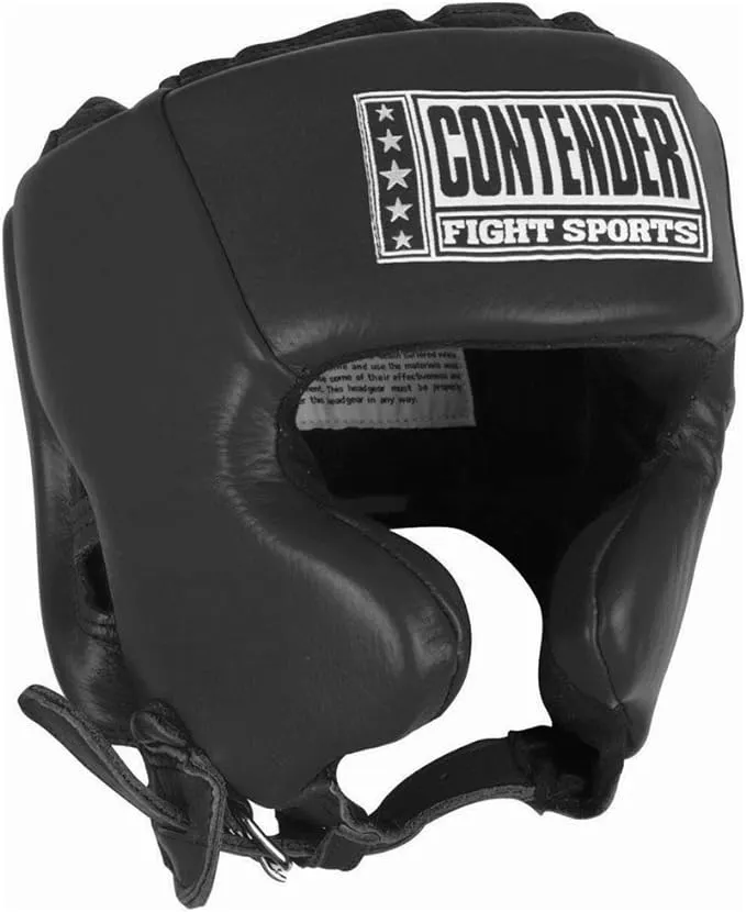 CONTENDER HEADGEAR COMPETITION APPROVED AHG CHEEK BLACK